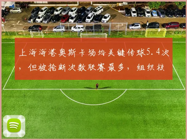 上海海港奥斯卡场均关键传球5.4次，但被抢断次数联赛最多，组织核心效率存疑